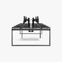 Schreibtisch für vier Personen